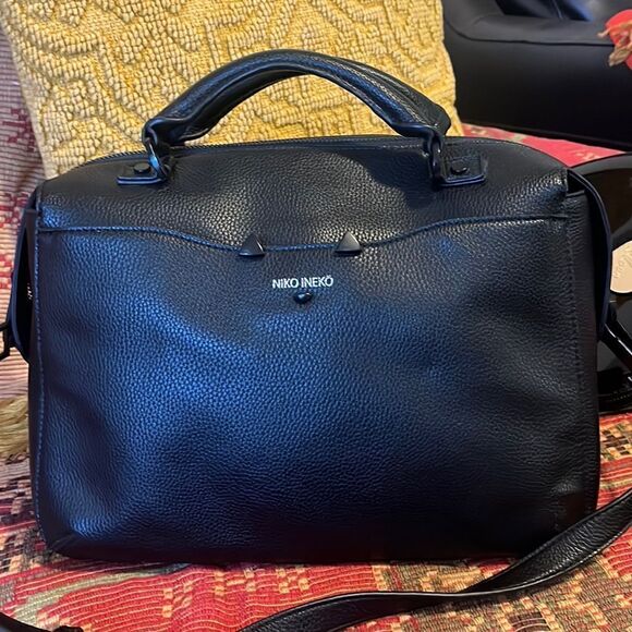 - Niko Ineko black leather bag - Picture 1 of 12